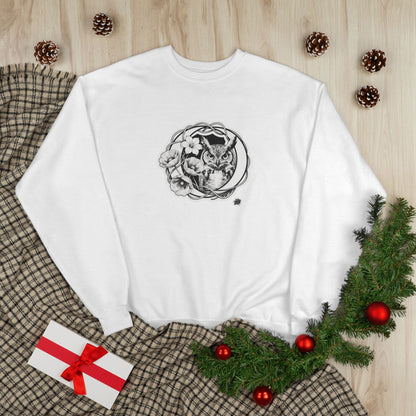 Owl Tattoo Artwork - Unisex Sweatshirt