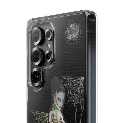 Zombie Lady Deadrah - Galaxy 24 Series & Galaxy 25 Series Phone Case - Black Background
