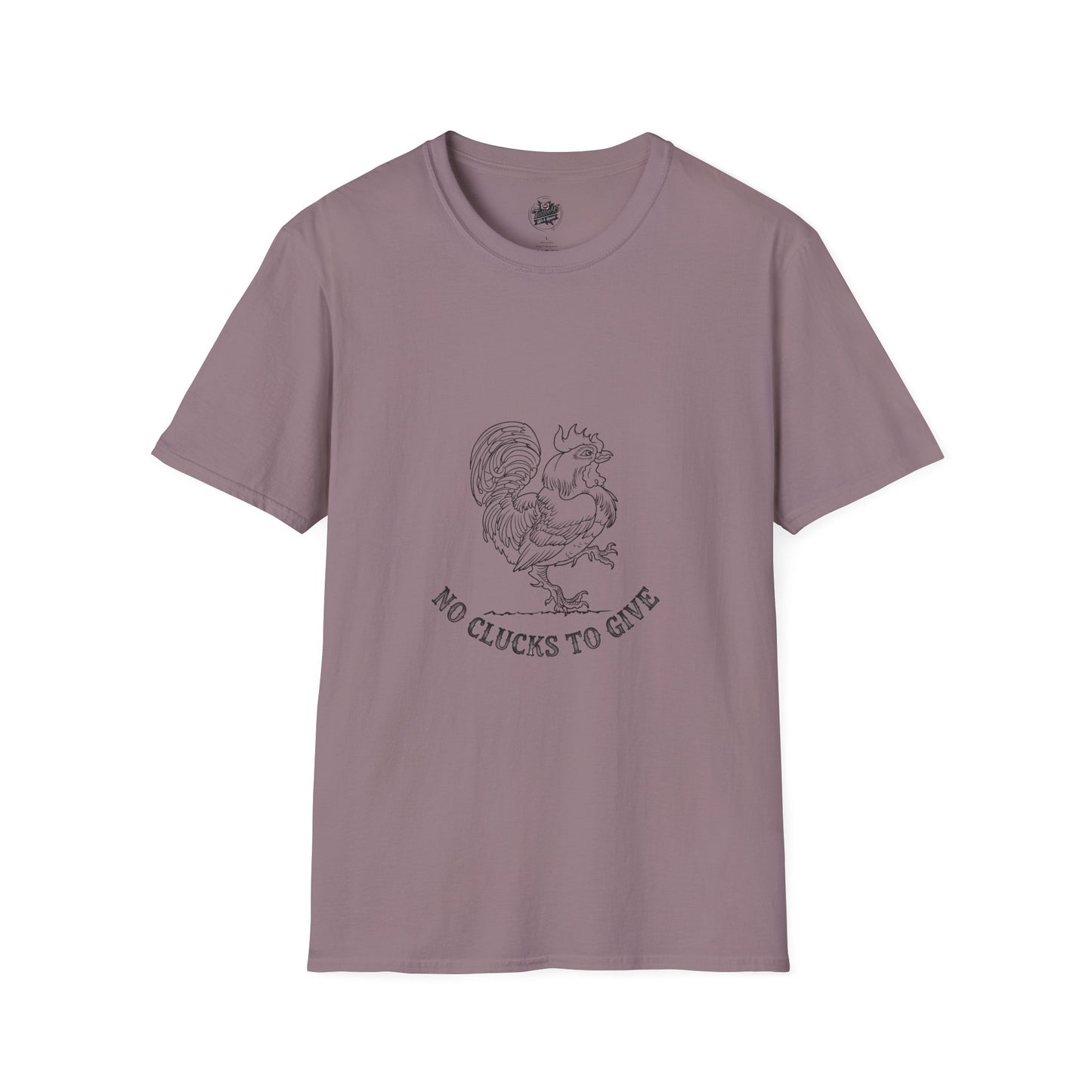 Rooster Tattoo "No Clucks To Give" Unisex T-Shirt