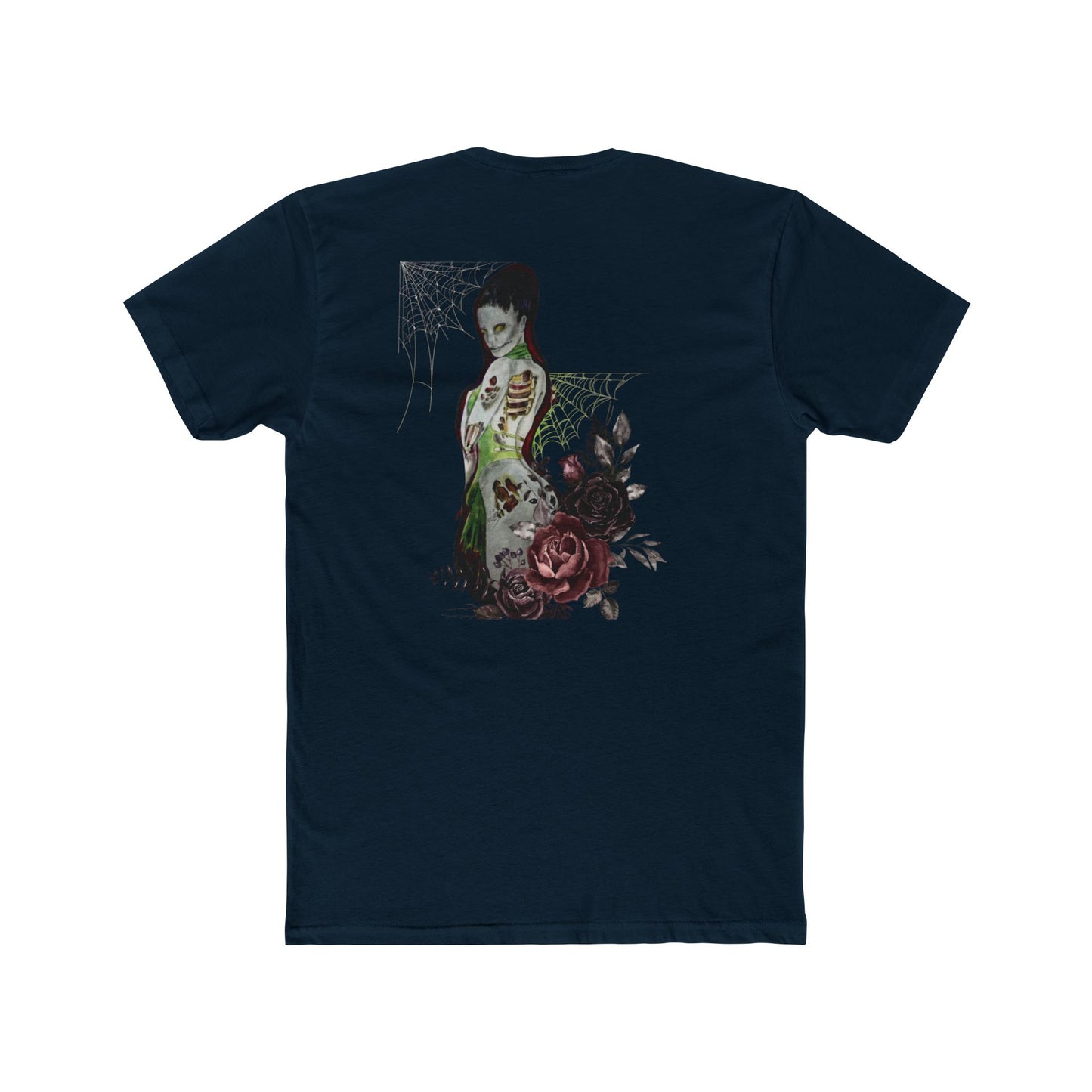 Zombie Lady Deadrah Tee — Unisex Horror Crewneck T-Shirt