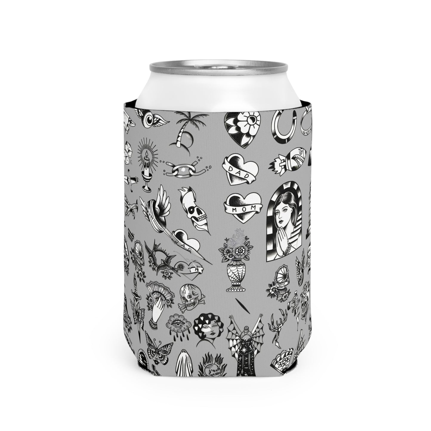 Tattoo Artwork - Can Cooler Sleeve Coozie