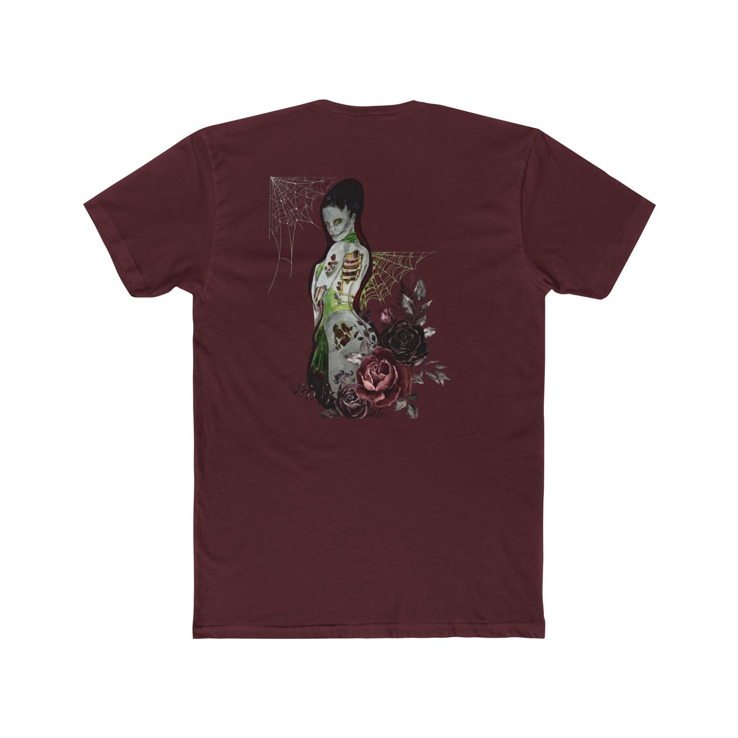 Zombie Lady Deadrah Tee — Unisex Horror Crewneck T-Shirt