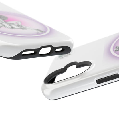 Pretty Bunny Vintage Artwork - iPhone Case