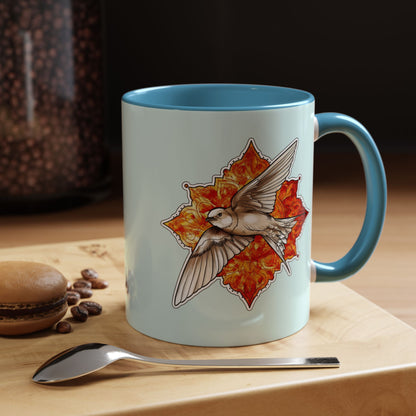 Swallow Bird Ceramic Coffee Mug – Accent 11/15 oz