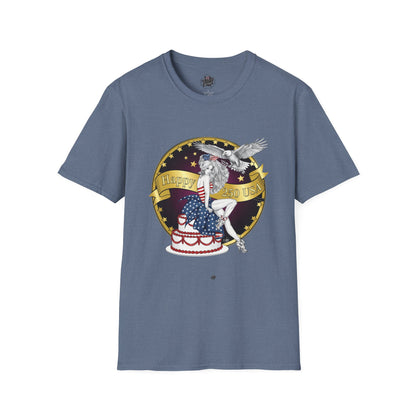 Patriotic '250 Years of Faith in the USA' T-Shirt — Happy Birthday America