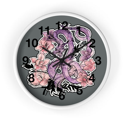 Dragon Orchids - Wall Clock