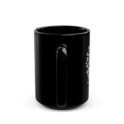 Pitbull Tattoo Art Black Mug — Nikki Thompson (11oz & 15oz)