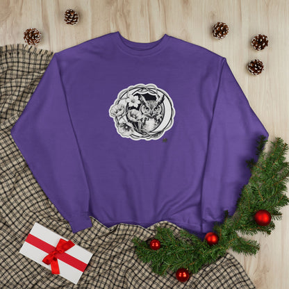 Owl Tattoo Artwork - Unisex Sweatshirt