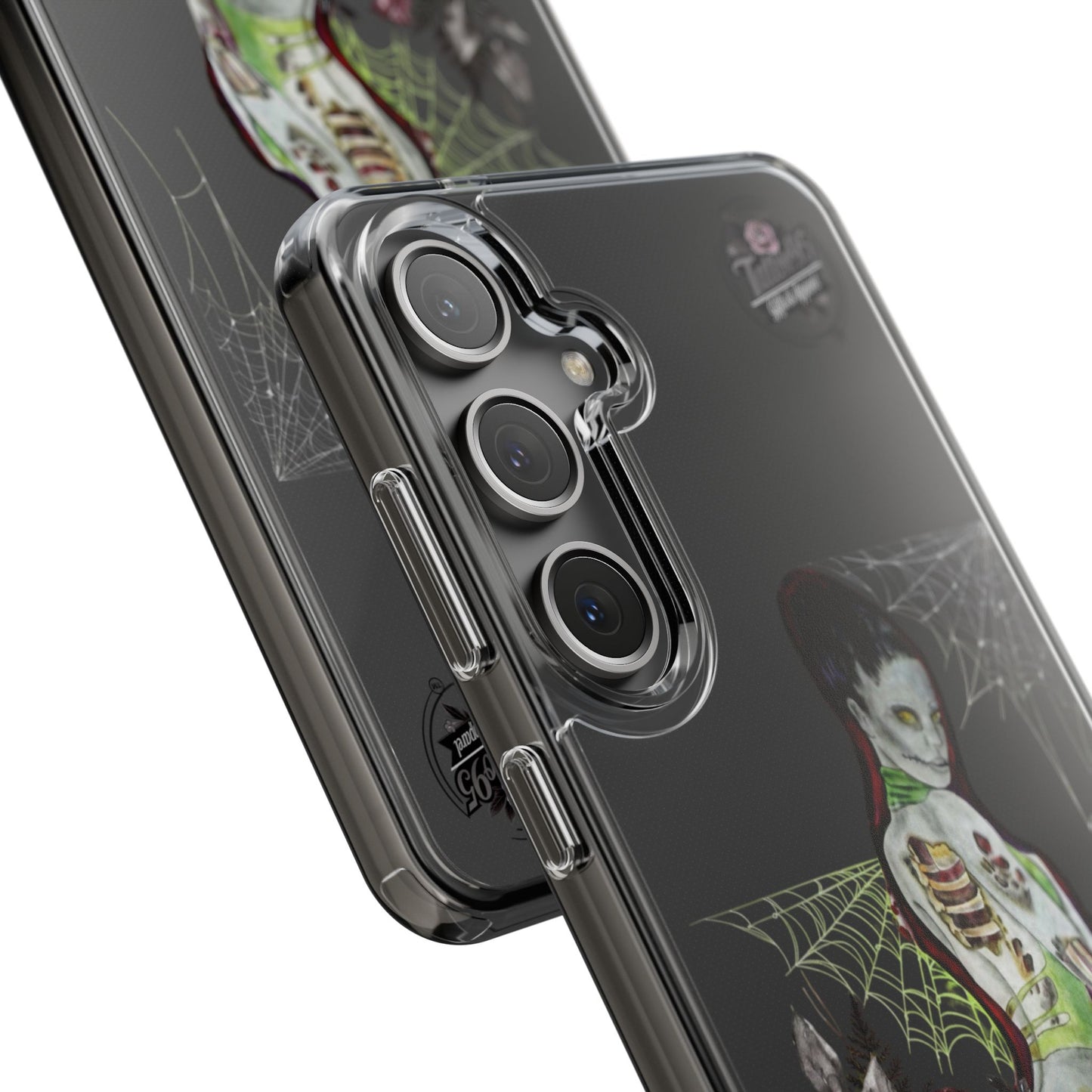 Zombie Lady Deadrah - Galaxy 24 Series & Galaxy 25 Series Phone Case - Black Background