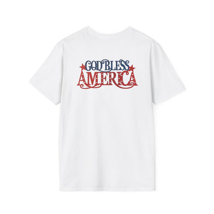Floral USA 250th T-Shirt — Happy Birthday America