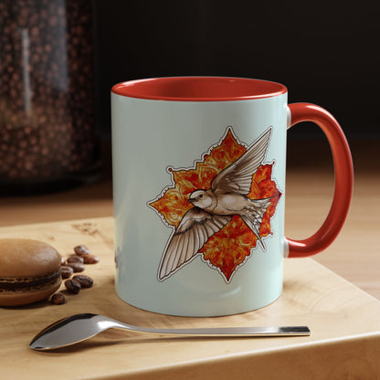 Swallow Bird Ceramic Coffee Mug – Accent 11/15 oz
