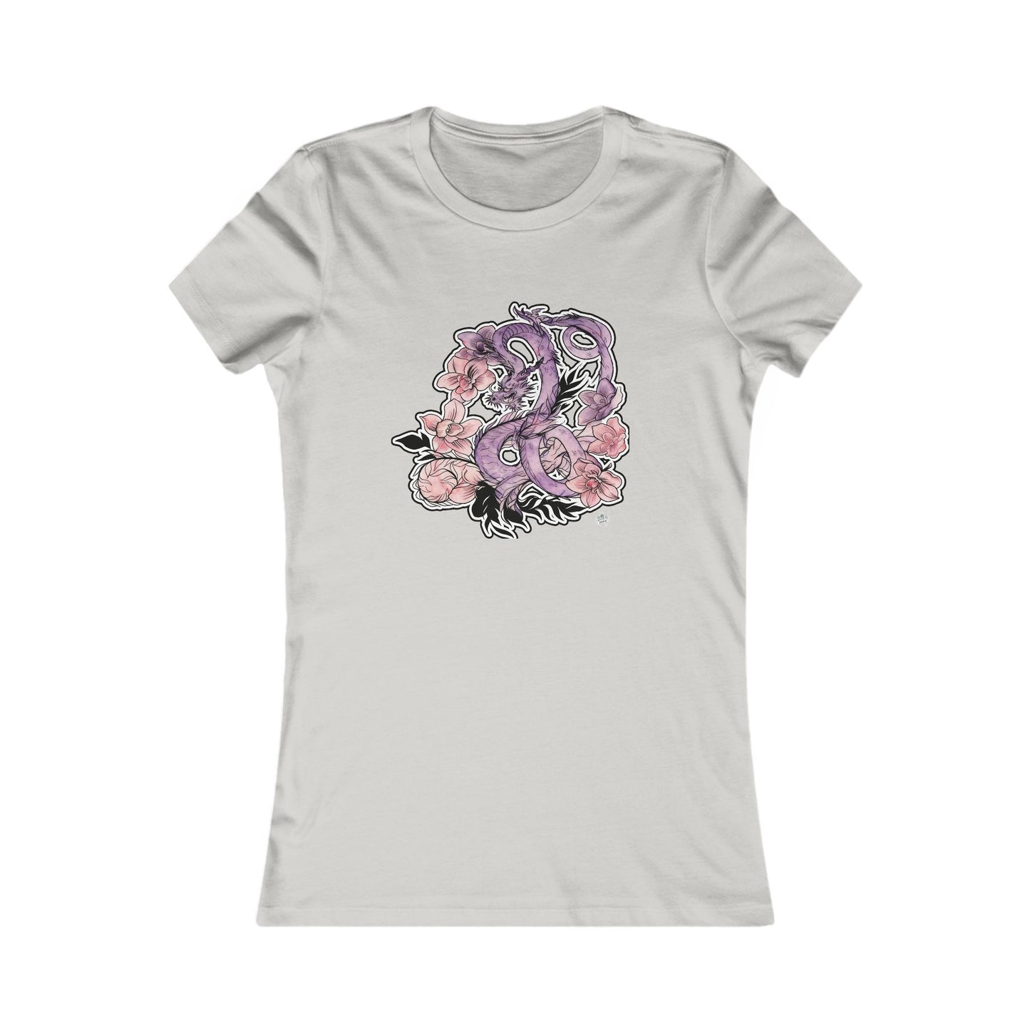 Dragon Orchids - Women's Tee — Feminine Slim Fit Favorite Ladies TShirt 8 colors