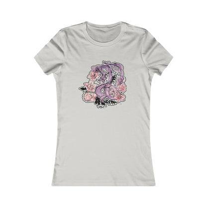 Dragon Orchids - Women's Tee — Feminine Slim Fit Favorite Ladies TShirt 8 colors