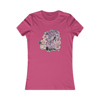 Dragon Orchids - Women's Tee — Feminine Slim Fit Favorite Ladies TShirt 8 colors
