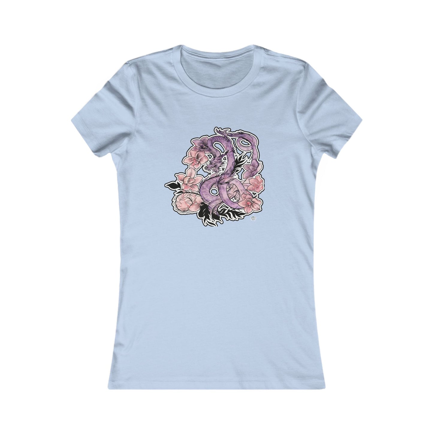 Dragon Orchids - Women's Tee — Feminine Slim Fit Favorite Ladies TShirt 8 colors