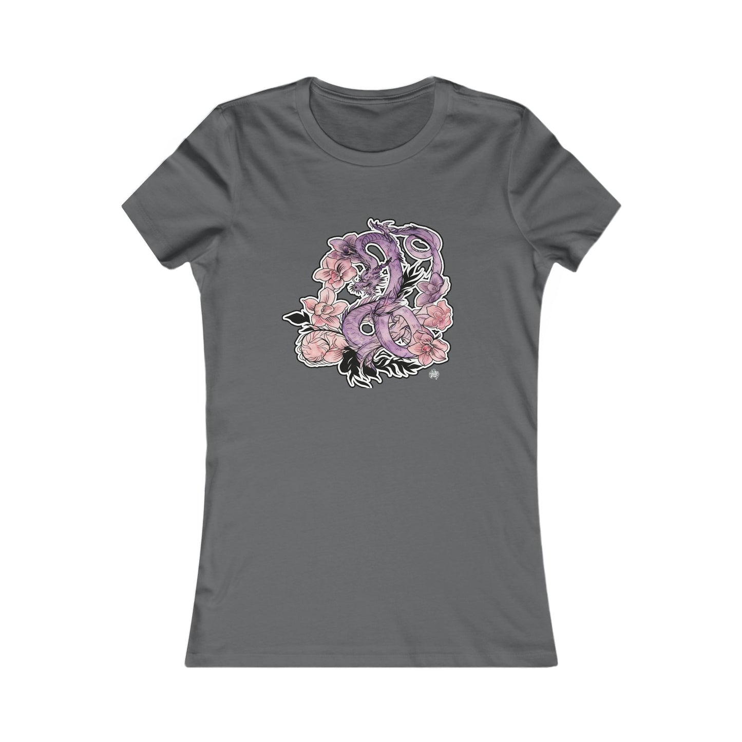 Dragon Orchids - Women's Tee — Feminine Slim Fit Favorite Ladies TShirt 8 colors