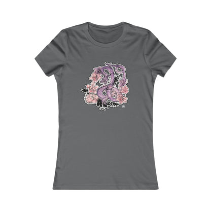 Dragon Orchids - Women's Tee — Feminine Slim Fit Favorite Ladies TShirt 8 colors