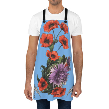 Red Poppy Purple Aster -- Blue Apron