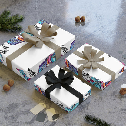 Nikki's Tattoo Studio Collection - Gift Wrapping - HAPPY BIRTHDAY Cupcake