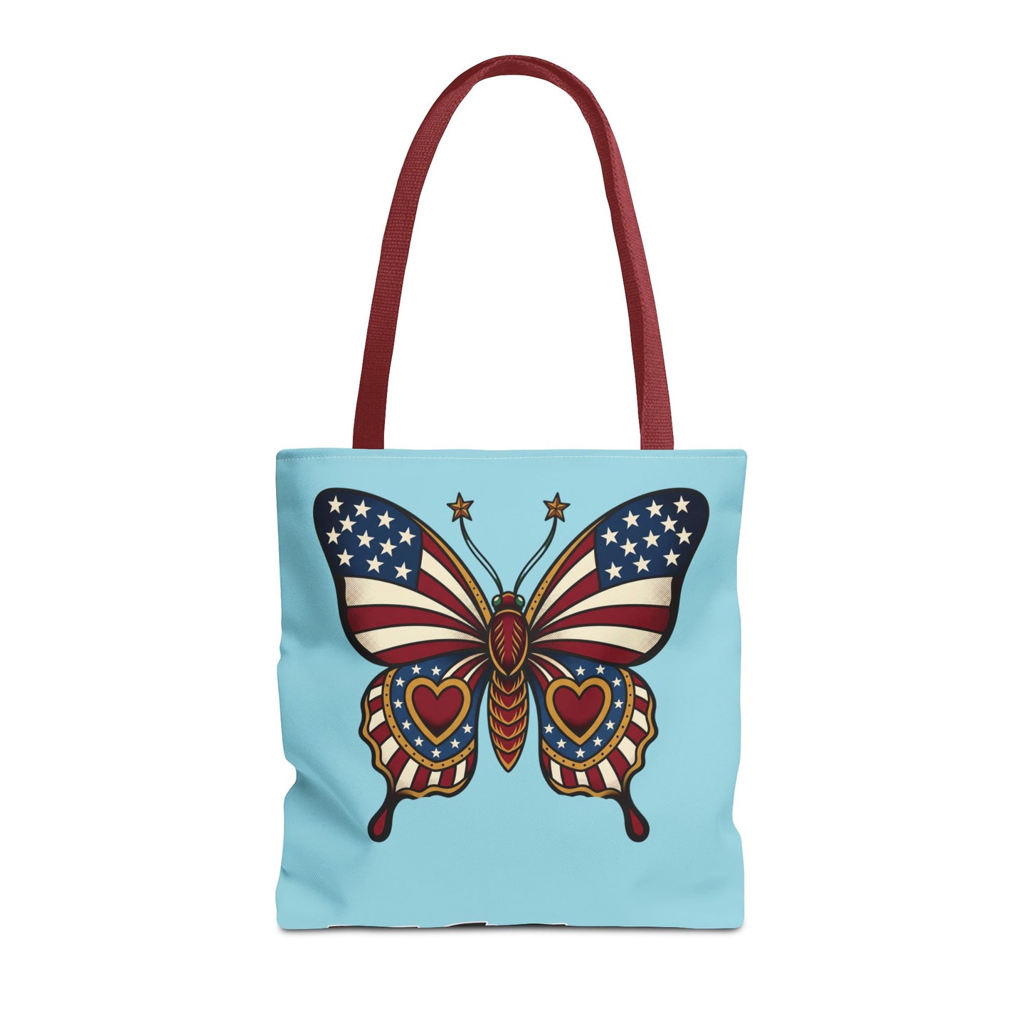 Butterflies Are Free Patriotic Celebration Tote Bag