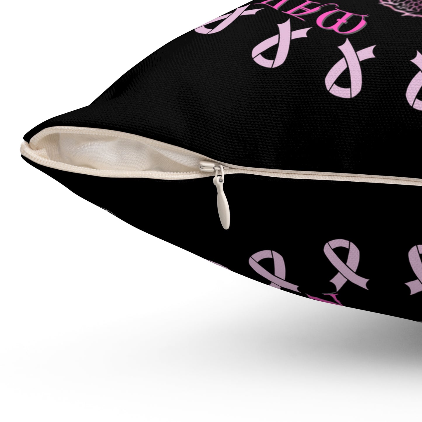 Dragon Strength, Square Pillow, Home Decor, Black Pillow