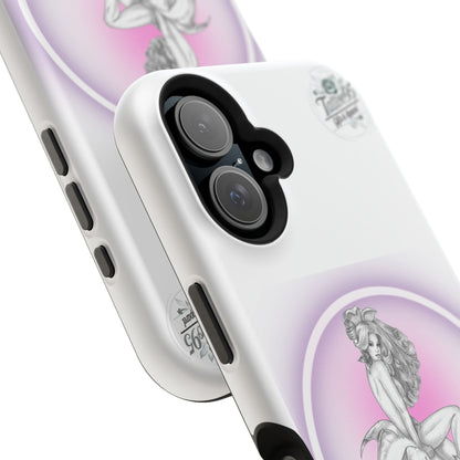 Pretty Bunny Vintage Artwork - iPhone Case