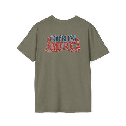 Floral USA 250th T-Shirt — Happy Birthday America