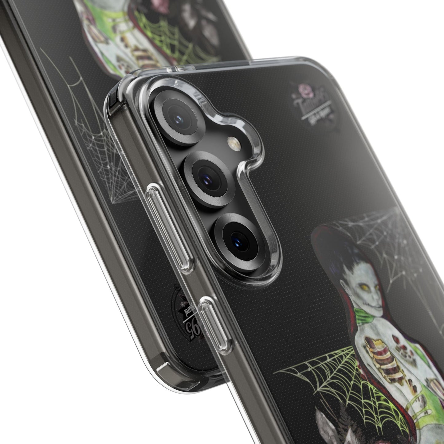 Zombie Lady Deadrah - Galaxy 24 Series & Galaxy 25 Series Phone Case - Black Background