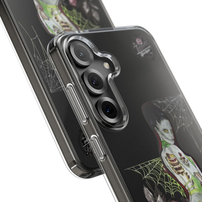 Zombie Lady Deadrah - Galaxy 24 Series & Galaxy 25 Series Phone Case - Black Background