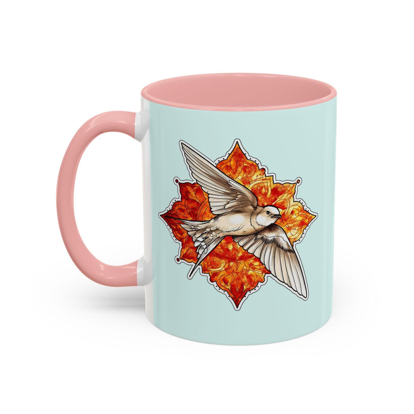 Swallow Bird Ceramic Coffee Mug – Accent 11/15 oz