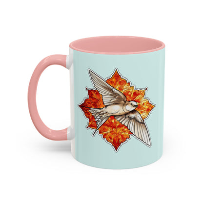 Swallow Bird Ceramic Coffee Mug – Accent 11/15 oz
