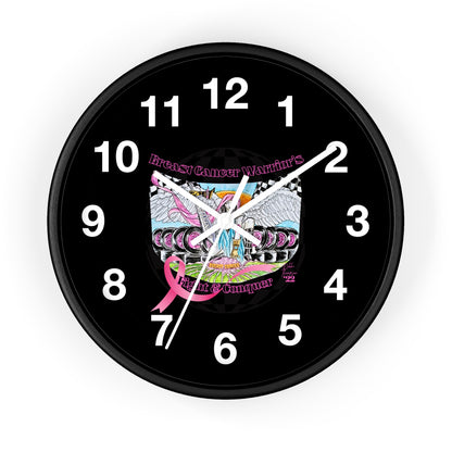 Nikki's Tattoo Studio Collection - Fight and Conquer Warrior Wall Clock — Charlotte Motor Speedway 2022 Commemorative