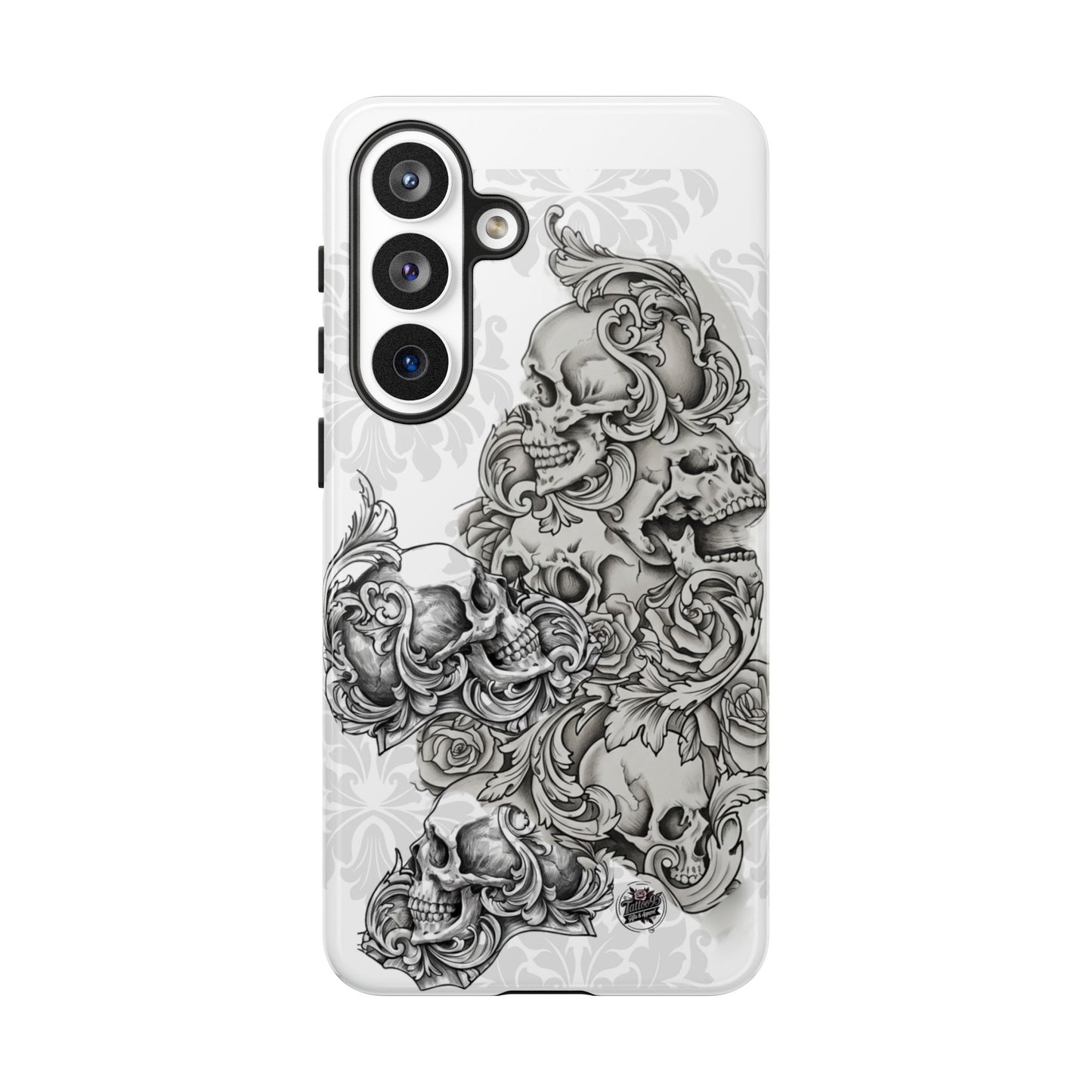 Cascading Skulls - Tough Phone Cases Available in most Galaxy series.
