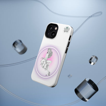 Pretty Bunny Vintage Artwork - iPhone Case