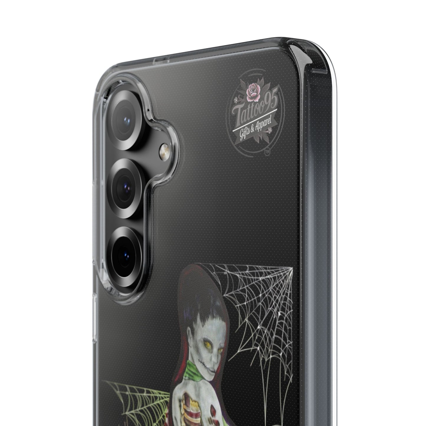 Zombie Lady Deadrah - Galaxy 24 Series & Galaxy 25 Series Phone Case - Black Background