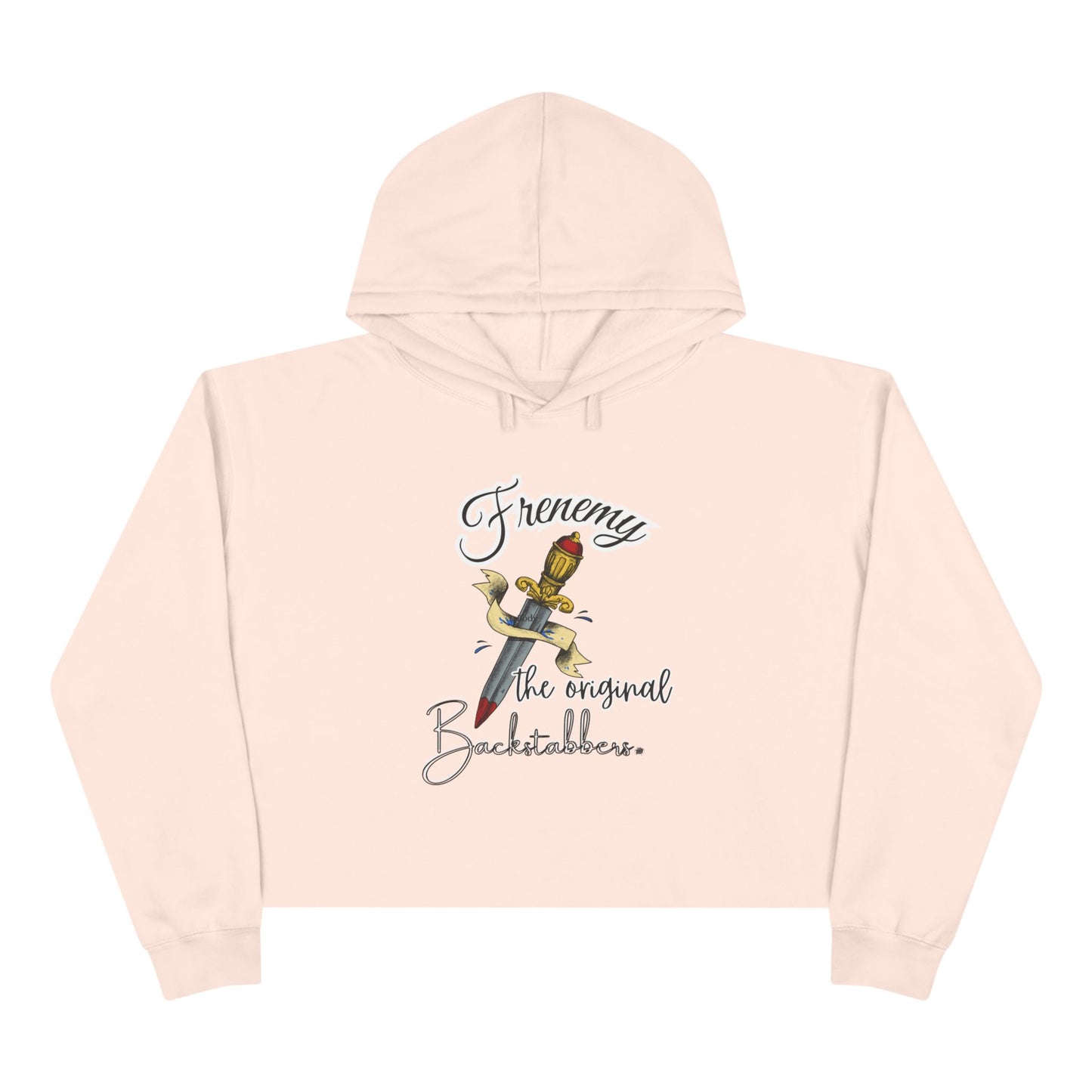 Frenemies - Crop Hoodie Sweatshirt