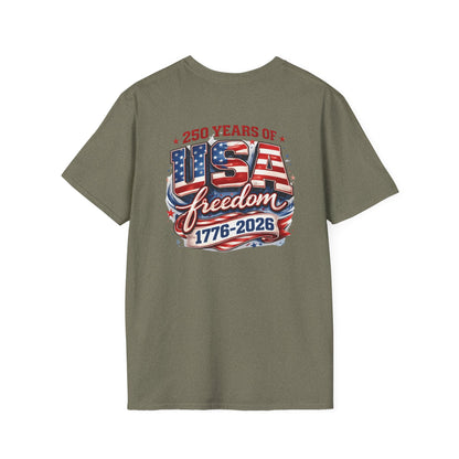 2026 Happy Birthday America Eagle T-Shirt Unisex
