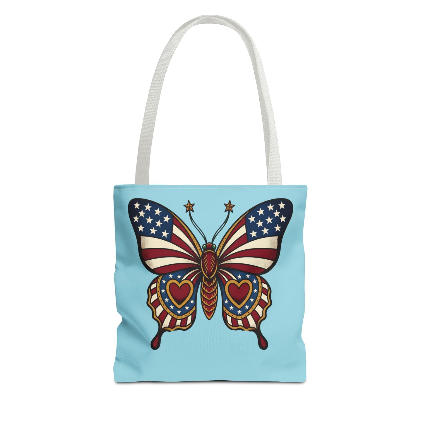 Butterflies Are Free Patriotic Celebration Tote Bag