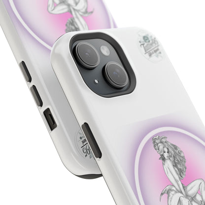 Pretty Bunny Vintage Artwork - iPhone Case