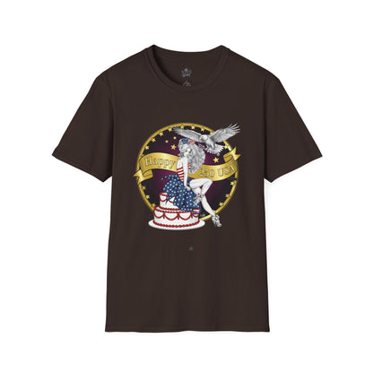 Patriotic '250 Years of Faith in the USA' T-Shirt — Happy Birthday America