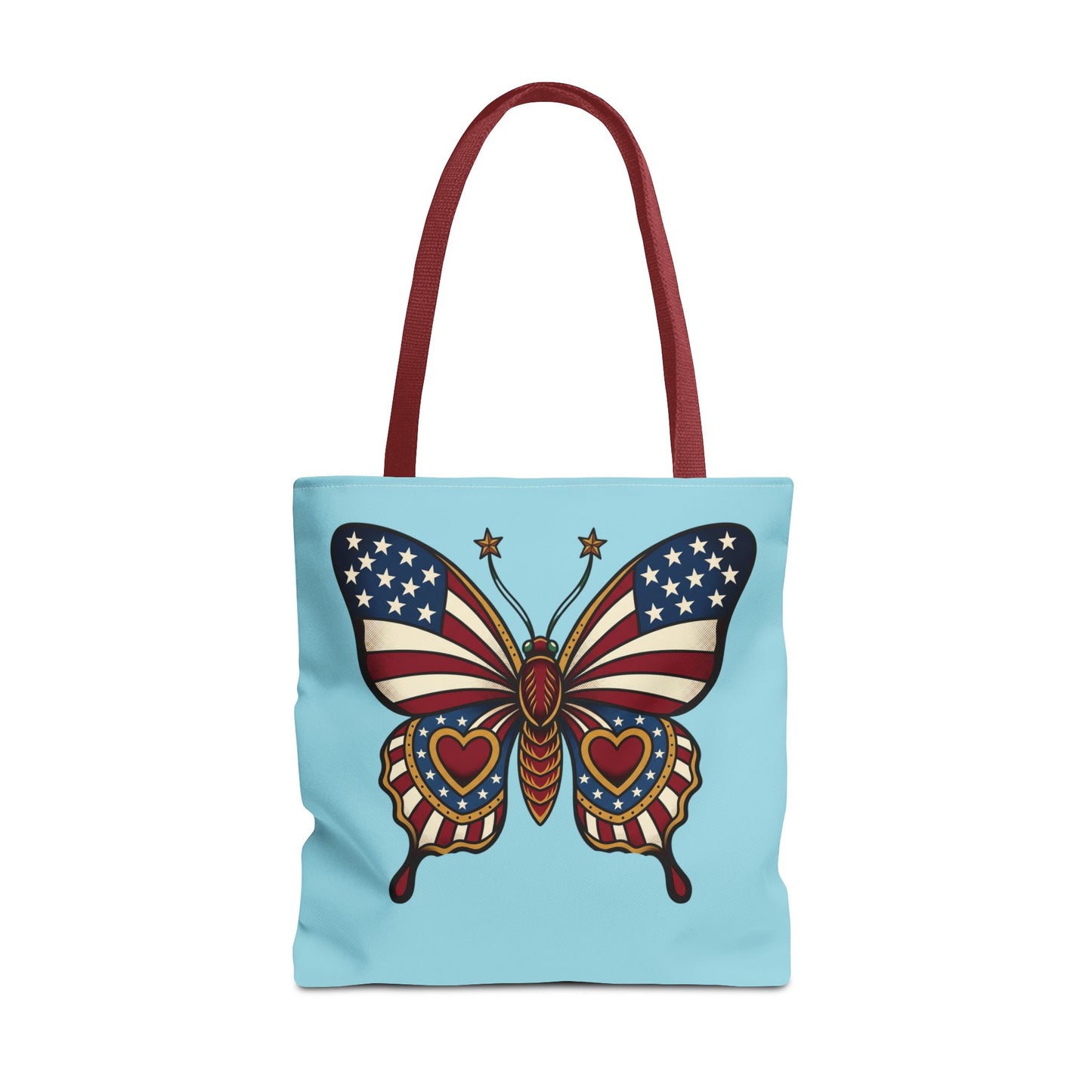 Butterflies Are Free Patriotic Celebration Tote Bag
