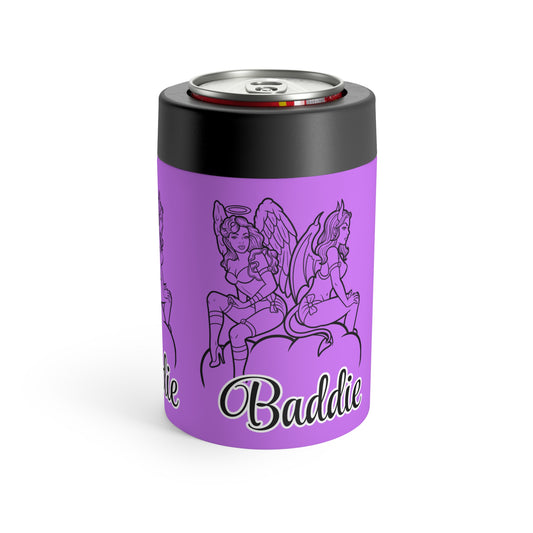 Baddies Can Holder -- Insulated Stainless Steel 12oz Cooler