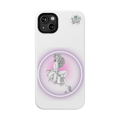 Pretty Bunny Vintage Artwork - iPhone Case