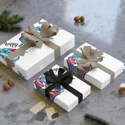 Nikki's Tattoo Studio Collection - Gift Wrapping - HAPPY BIRTHDAY Cupcake