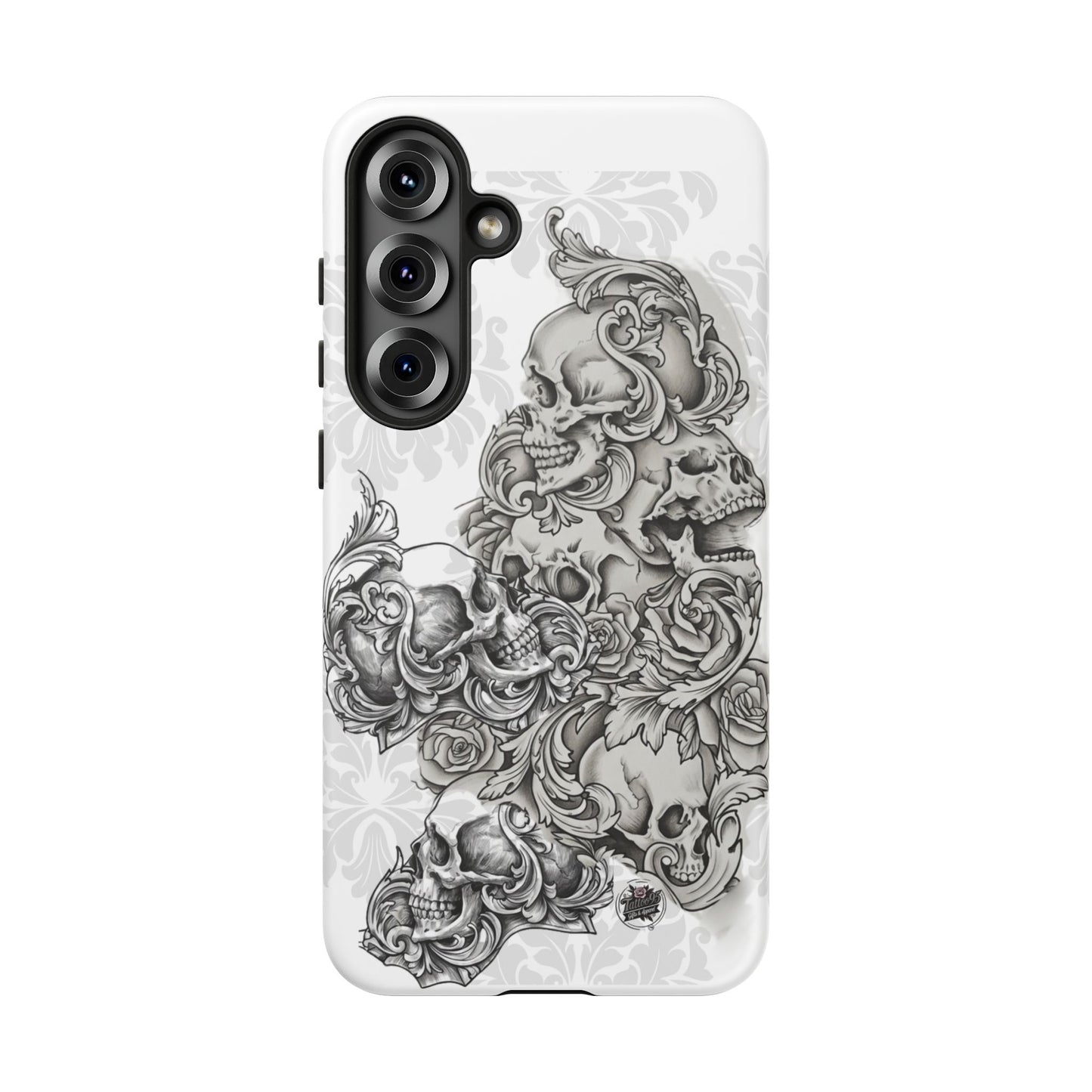 Cascading Skulls - Tough Phone Cases Available in most Galaxy series.