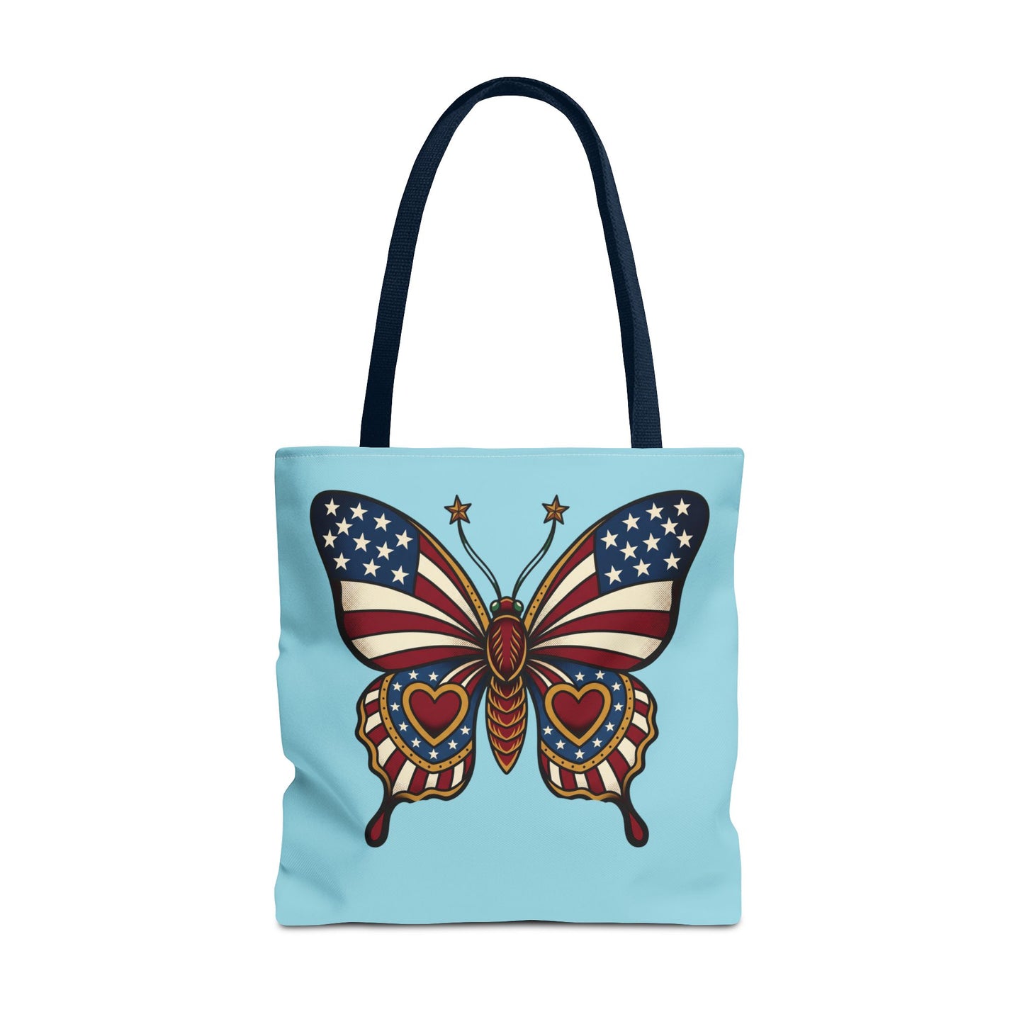 Butterflies Are Free Patriotic Celebration Tote Bag