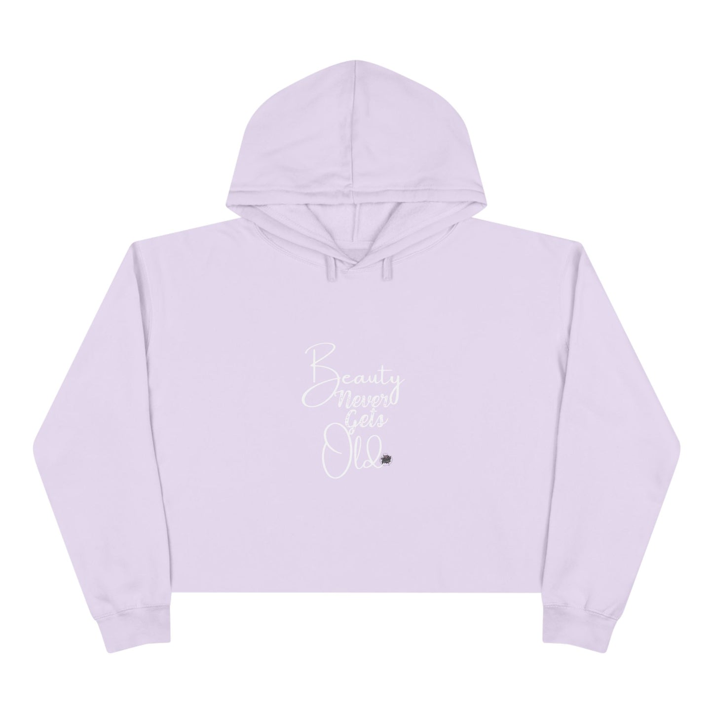 Beauty Never Gets Old - Crop Hoodie — 4 Colors Original Tattoo Artwork