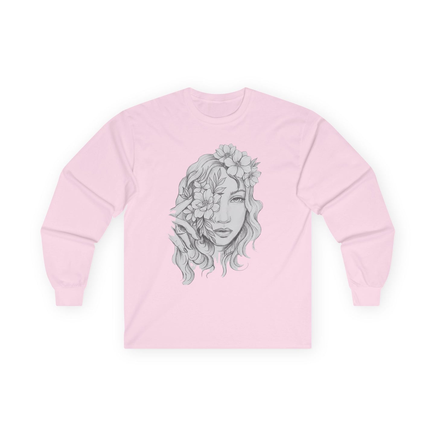 Flower Child - Long Sleeve Ultra Cotton T-Shirt