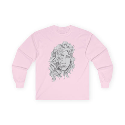 Flower Child - Long Sleeve Ultra Cotton T-Shirt