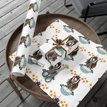 Yoga Goddess Meditation Lotus Mandala - Gift Wrapping Paper